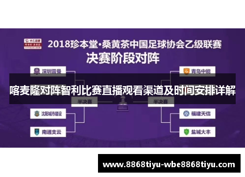 喀麦隆对阵智利比赛直播观看渠道及时间安排详解